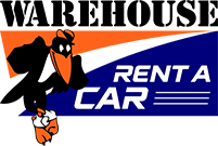 Warehouse Rent A Car Logo